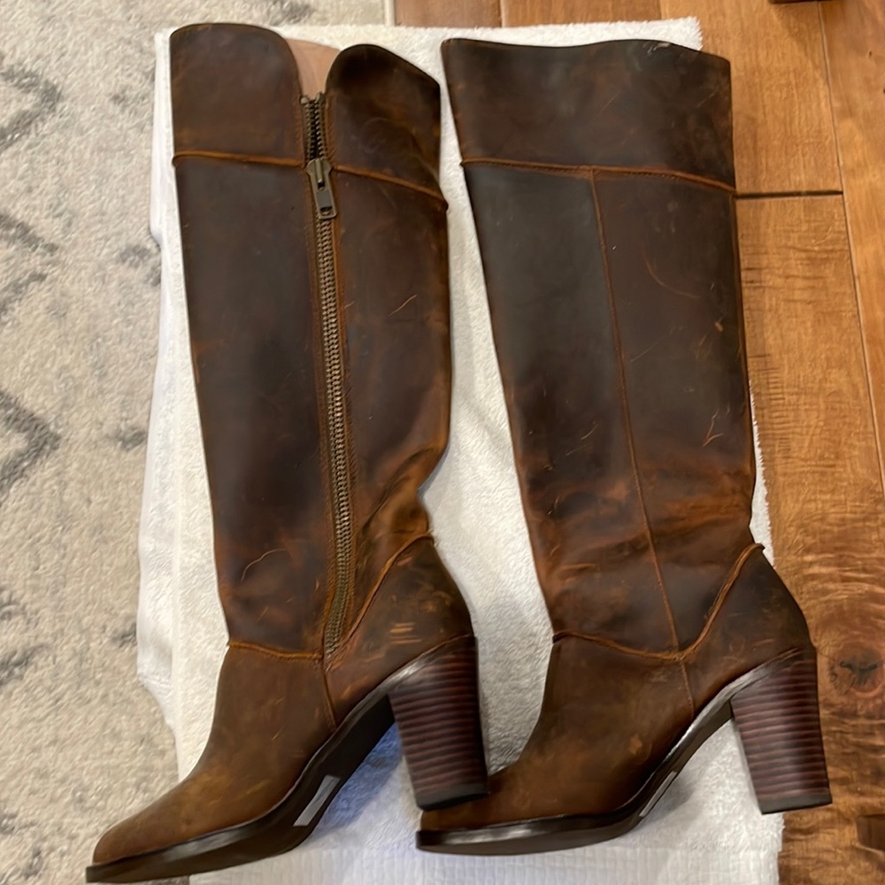 Knee high boots
